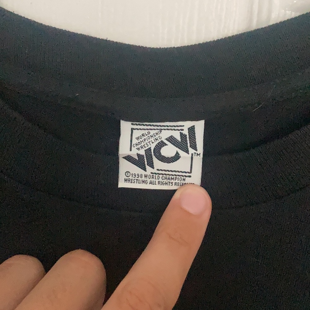 Vintage WCW NWO Wolfpack T-shirt - Picture 2 of 4